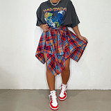 2026 Street Style Woman Irregular Midi Skirt RS-N104