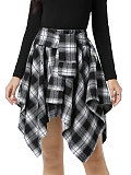 2026 Street Style Woman Irregular Midi Skirt RS-N104
