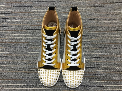 C*ristian L*uboutin Lou Spikes Sneaker