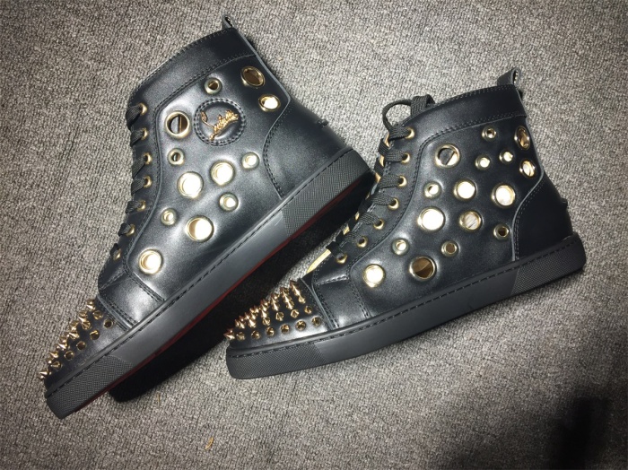 C*ristian L*uboutin Lou Spikes Sneaker