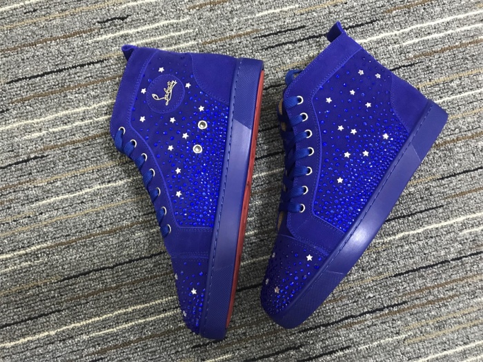 C*ristian L*uboutin Suede Leather Sneaker