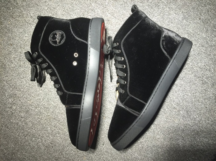 C*ristian L*uboutin Suede Leather Sneaker
