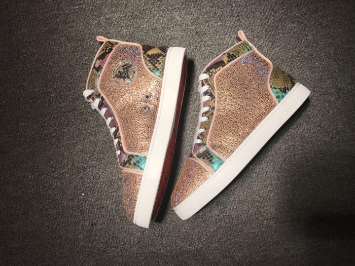 C*ristian L*uboutin Louis Rhinestone Sneaker