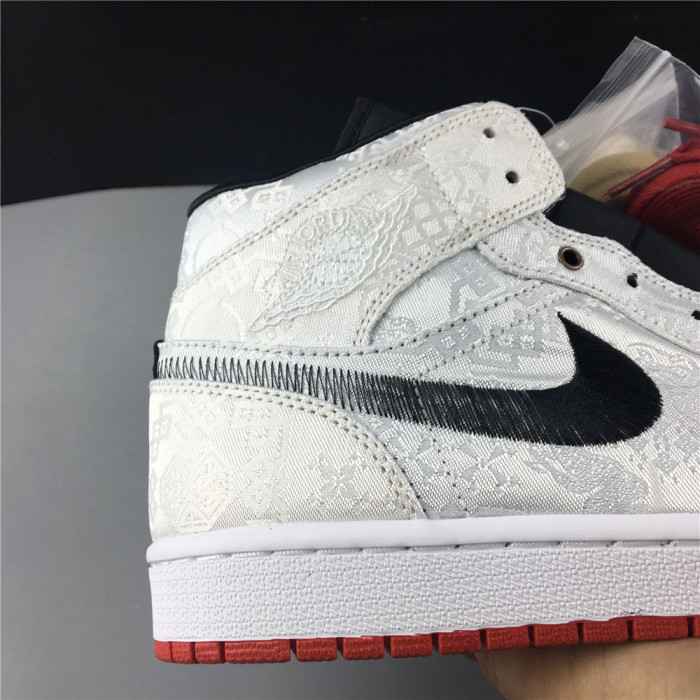 Air Jordan 1 Mid SE Fearless Edison Chen CLOT CU2804-100