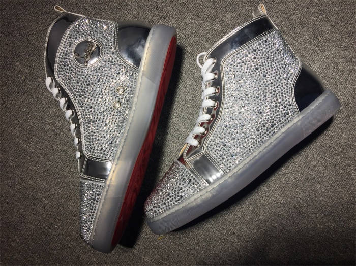 C*ristian L*uboutin Louis Rhinestone Sneaker