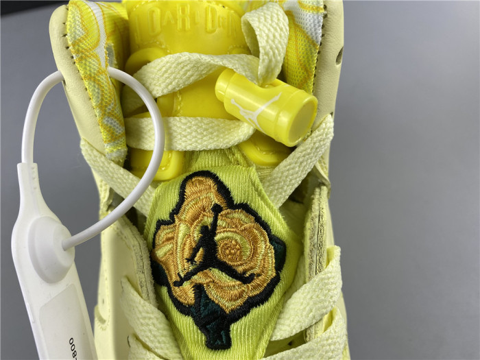 Air Jordan 6 Retro Dynamic Yellow Floral 543390-800