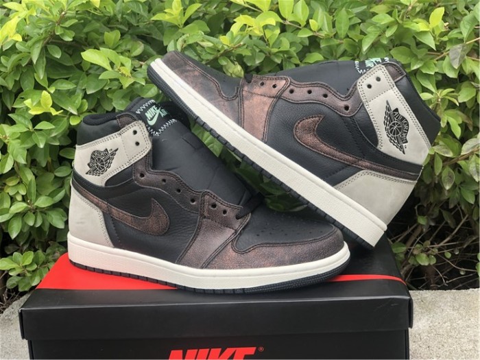 Air Jordan 1 Retro High Light Army Rust Shadow Patina  555088-033