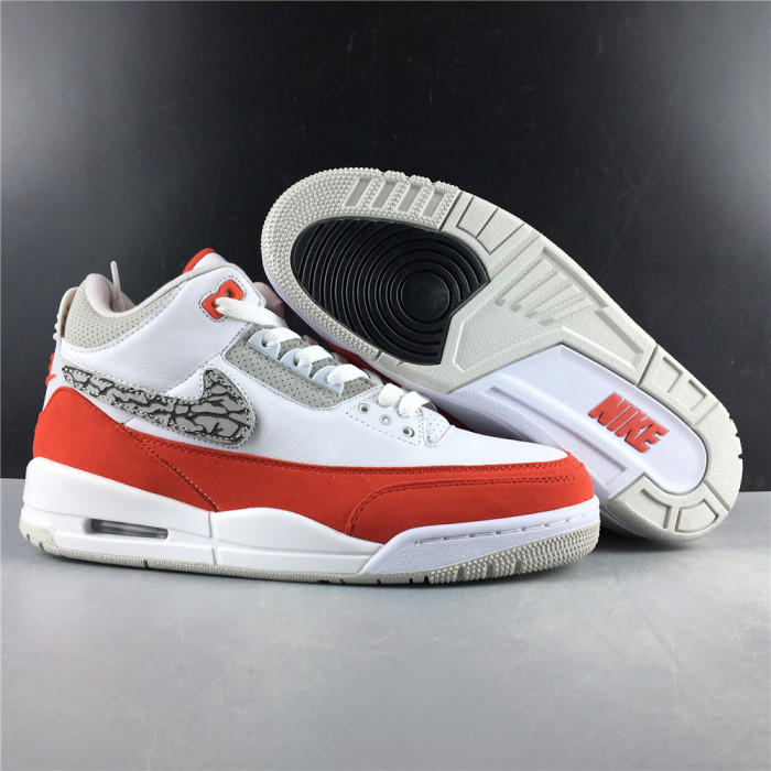 Air Jordan 3 Retro Tinker White University Red  CJ0939-100