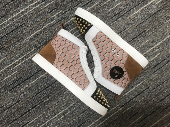 C*ristian L*uboutin Lou Spikes Sneaker