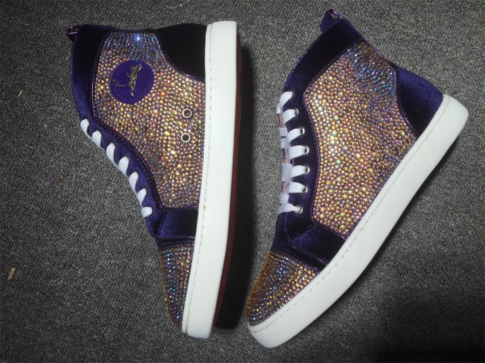C*ristian L*uboutin Louis Rhinestone Sneaker