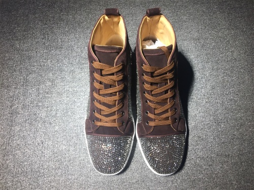 C*ristian L*uboutin Louis Rhinestone Sneaker