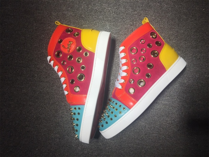 C*ristian L*uboutin Lou Spikes Sneaker