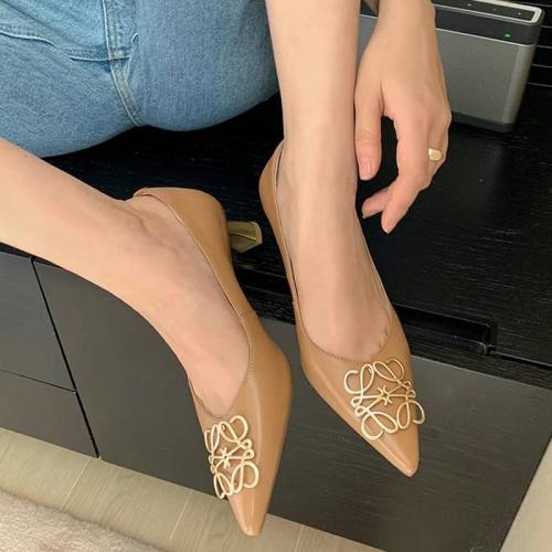 Women L*oewe Top Pumps