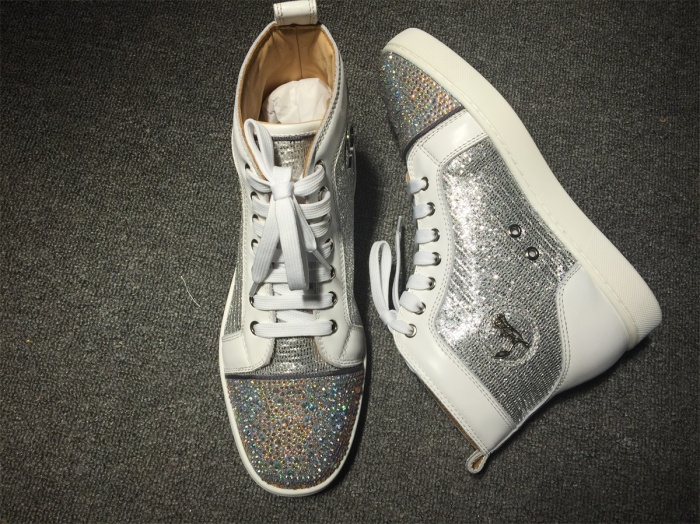 C*ristian L*uboutin Louis Rhinestone Sneaker