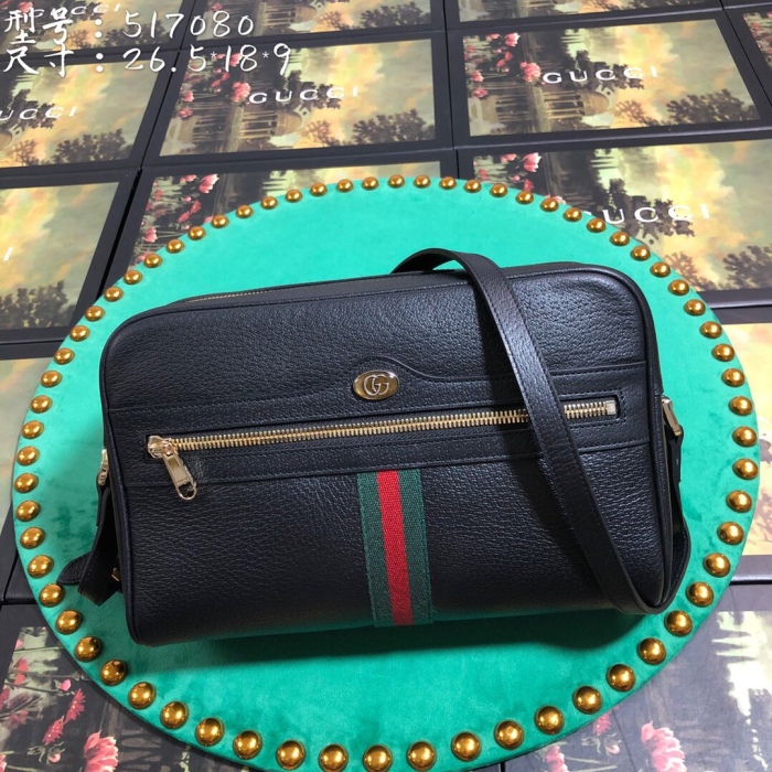 G*ucci Bag Top Quality 26.5*18*9cm