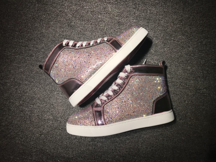 C*ristian L*uboutin Louis Rhinestone Sneaker