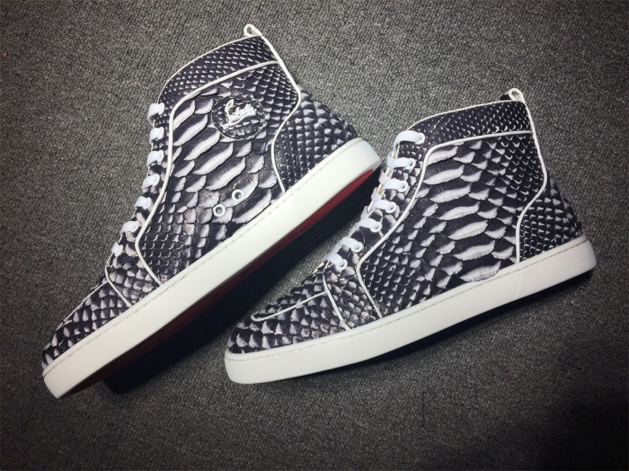 C*ristian L*uboutin Python Sneaker
