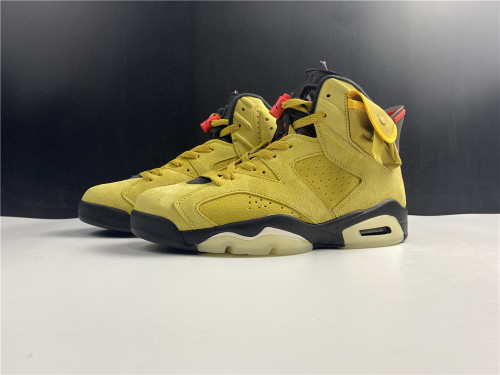 Air Jordan 6 Retro Travis Scott Gold
