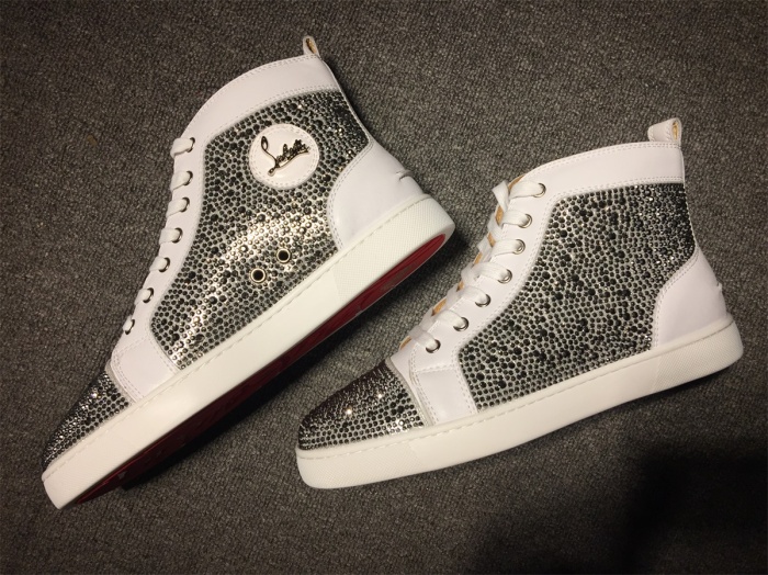 C*ristian L*uboutin Louis Rhinestone Sneaker