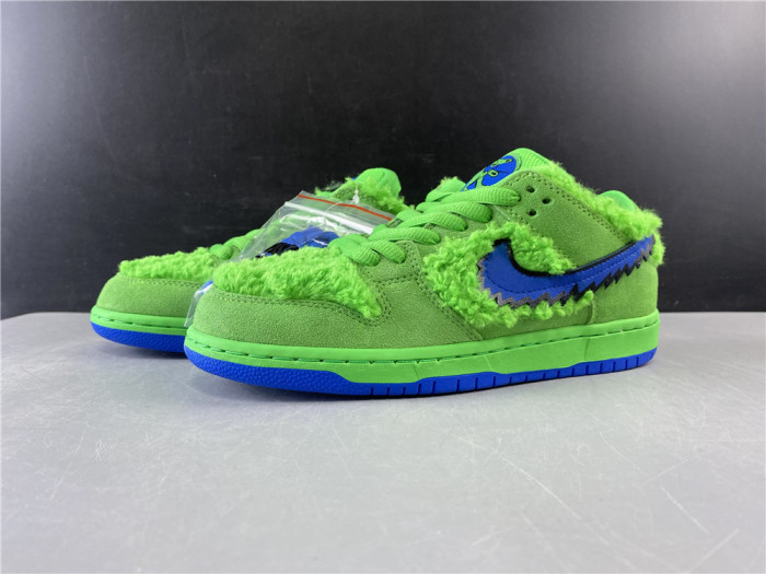 SB Dunk Low Grateful Dead Bears Opti Yellow  CJ5378-700