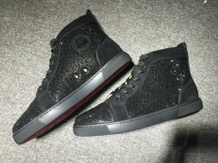 C*ristian L*uboutin Louis Rhinestone Sneaker