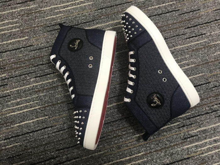C*ristian L*uboutin Lou Spikes Sneaker