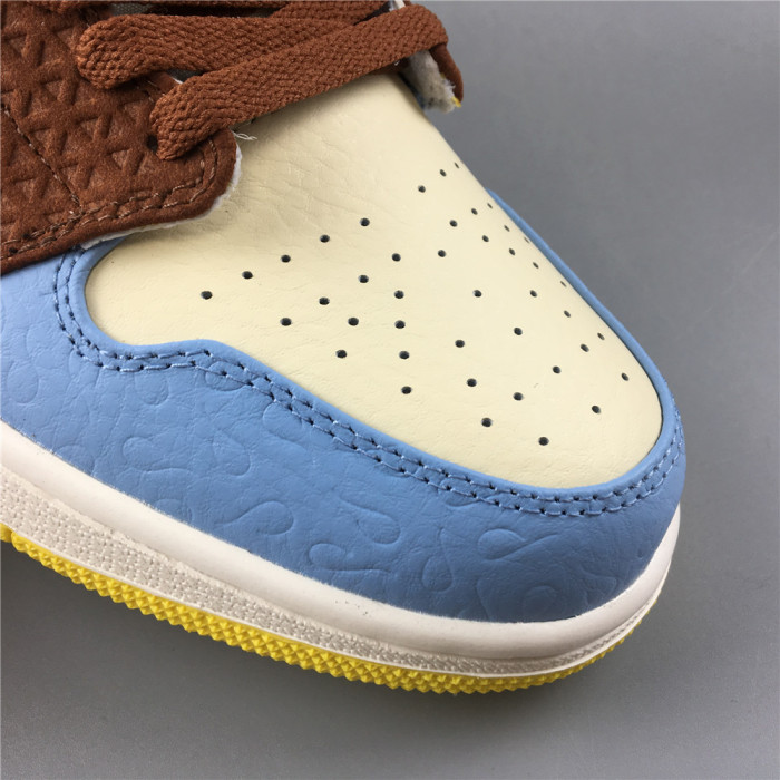 Air Jordan 1 Mid SE Fearless Maison Chateau Rouge CU2803-200