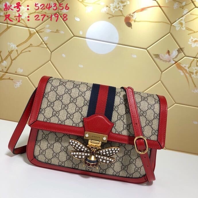 G*ucci Bag Top Quality 27*19*8cm
