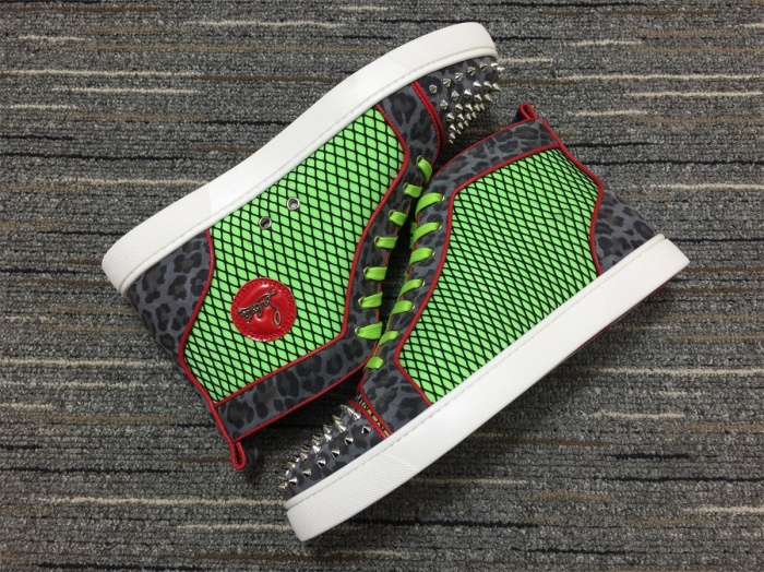 C*ristian L*uboutin Lou Spikes Sneaker