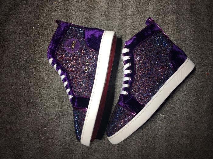 C*ristian L*uboutin Louis Rhinestone Sneaker