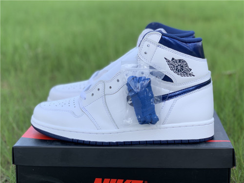 Air Jordan 1 Retro Metallic Navy  555088-106