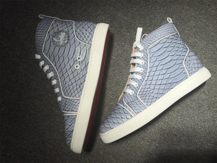 C*ristian L*uboutin Python Sneaker