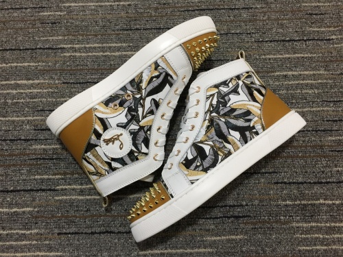 C*ristian L*uboutin Lou Spikes Sneaker
