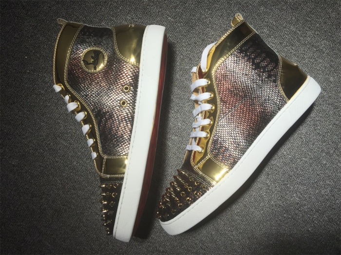 C*ristian L*uboutin Lou Spikes Sneaker