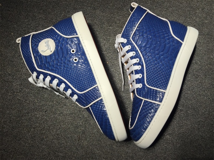 C*ristian L*uboutin Python Sneaker