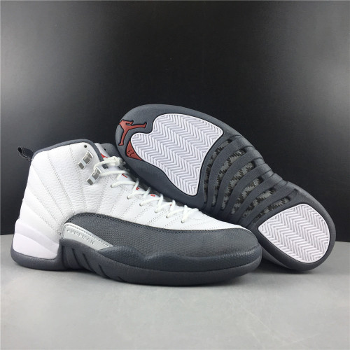 Air Jordan 12 Retro White Dark Grey 153265-160
