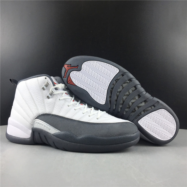 Air Jordan 12 Retro White Dark Grey 153265-160
