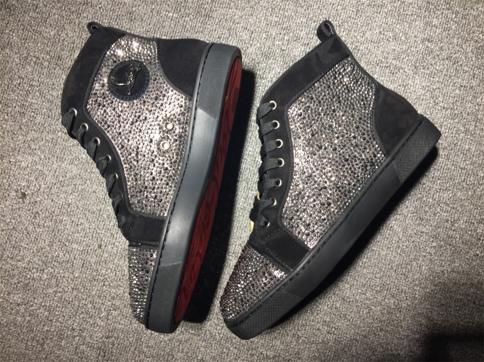 C*ristian L*uboutin Louis Rhinestone Sneaker