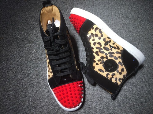 C*ristian L*uboutin Lou Spikes Sneaker