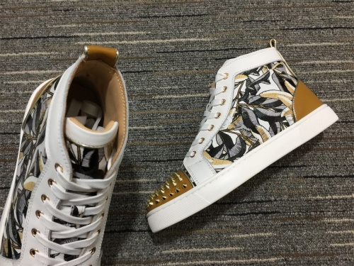 C*ristian L*uboutin Lou Spikes Sneaker
