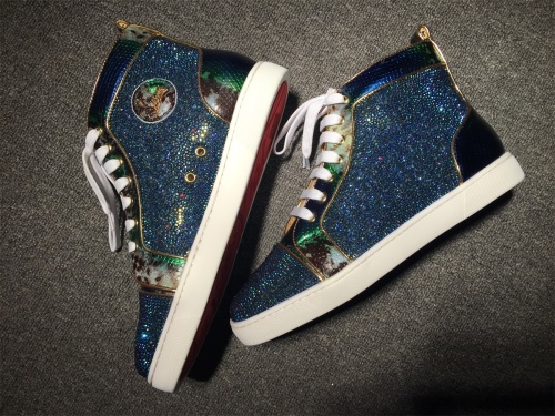 C*ristian L*uboutin Louis Rhinestone Sneaker