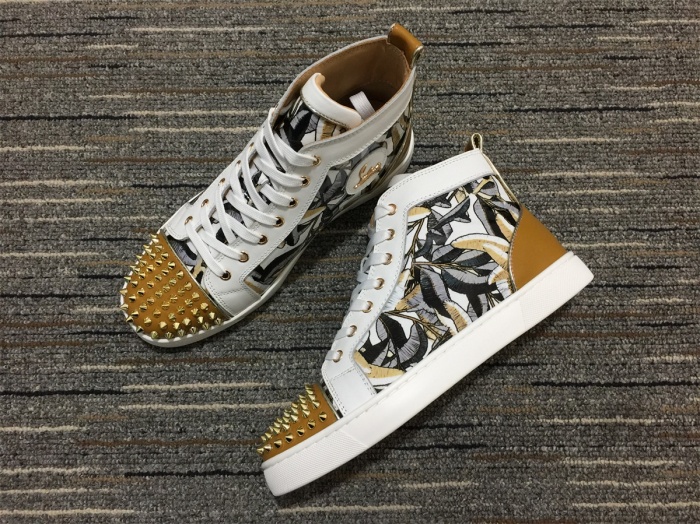 C*ristian L*uboutin Lou Spikes Sneaker