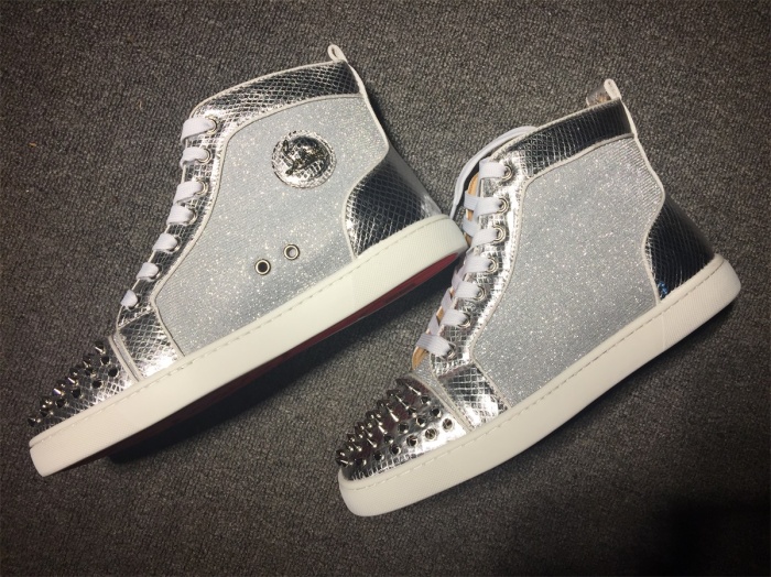 C*ristian L*uboutin Lou Spikes Sneaker