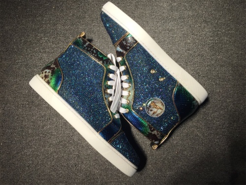 C*ristian L*uboutin Louis Rhinestone Sneaker