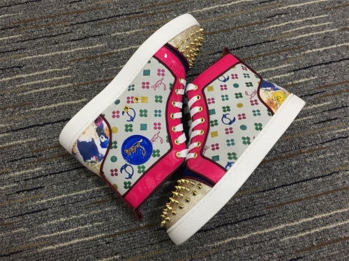 C*ristian L*uboutin Lou Spikes Sneaker