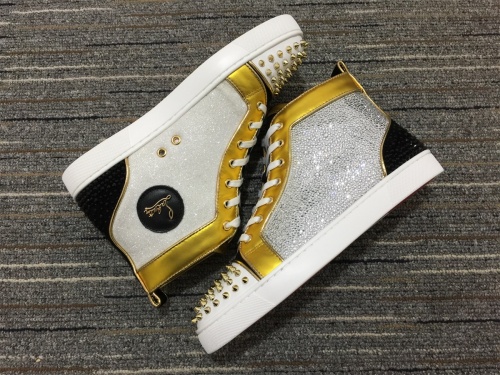 C*ristian L*uboutin Lou Spikes Sneaker