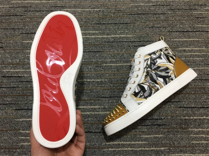 C*ristian L*uboutin Lou Spikes Sneaker