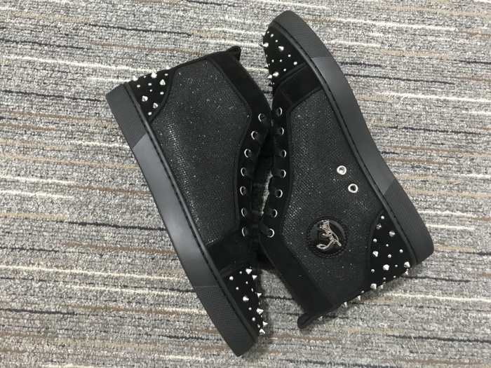 C*ristian L*uboutin Lou Spikes Sneaker