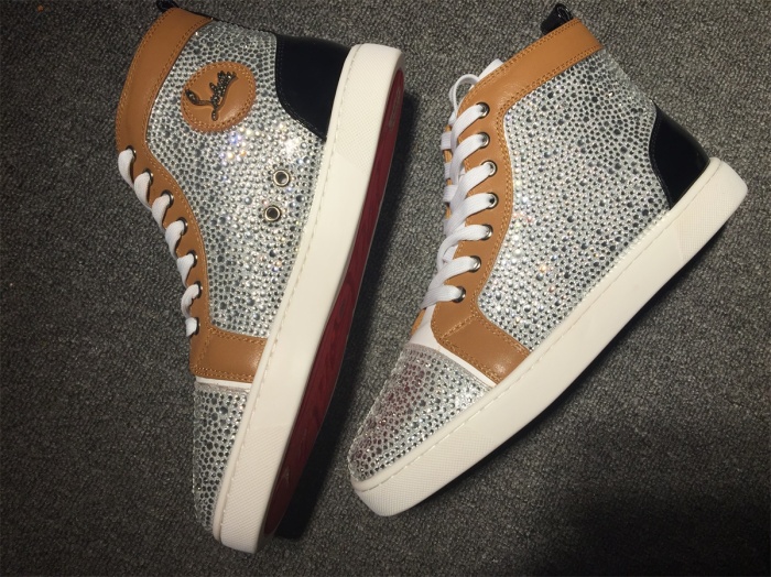C*ristian L*uboutin Louis Rhinestone Sneaker