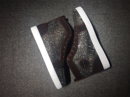 C*ristian L*uboutin Louis Rhinestone Sneaker